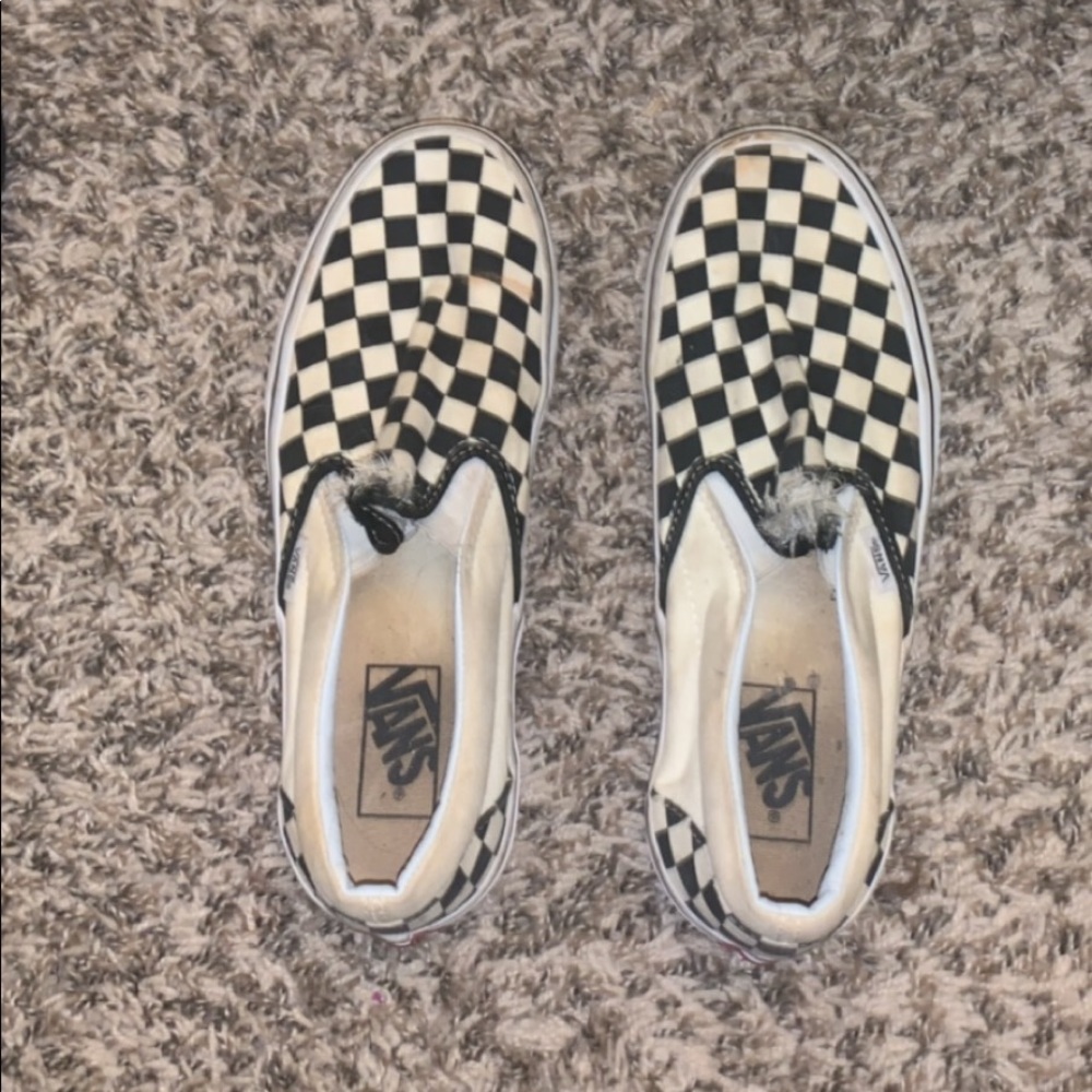 Checkered vans